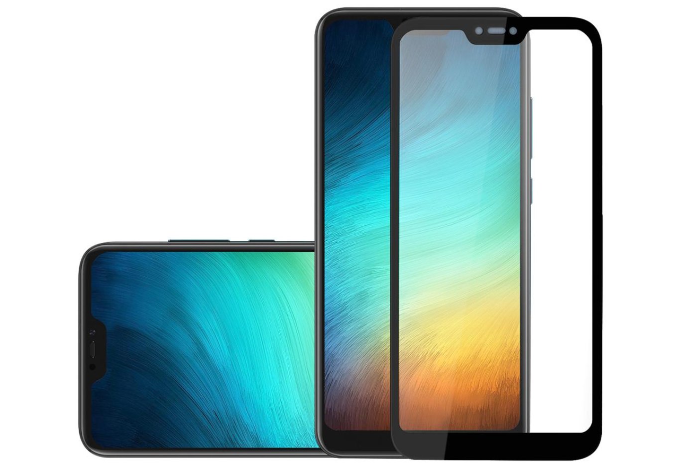 Скло захисне Vinga для Xiaomi Redmi Note 6 Pro (Black) (VTPGS-R6P)