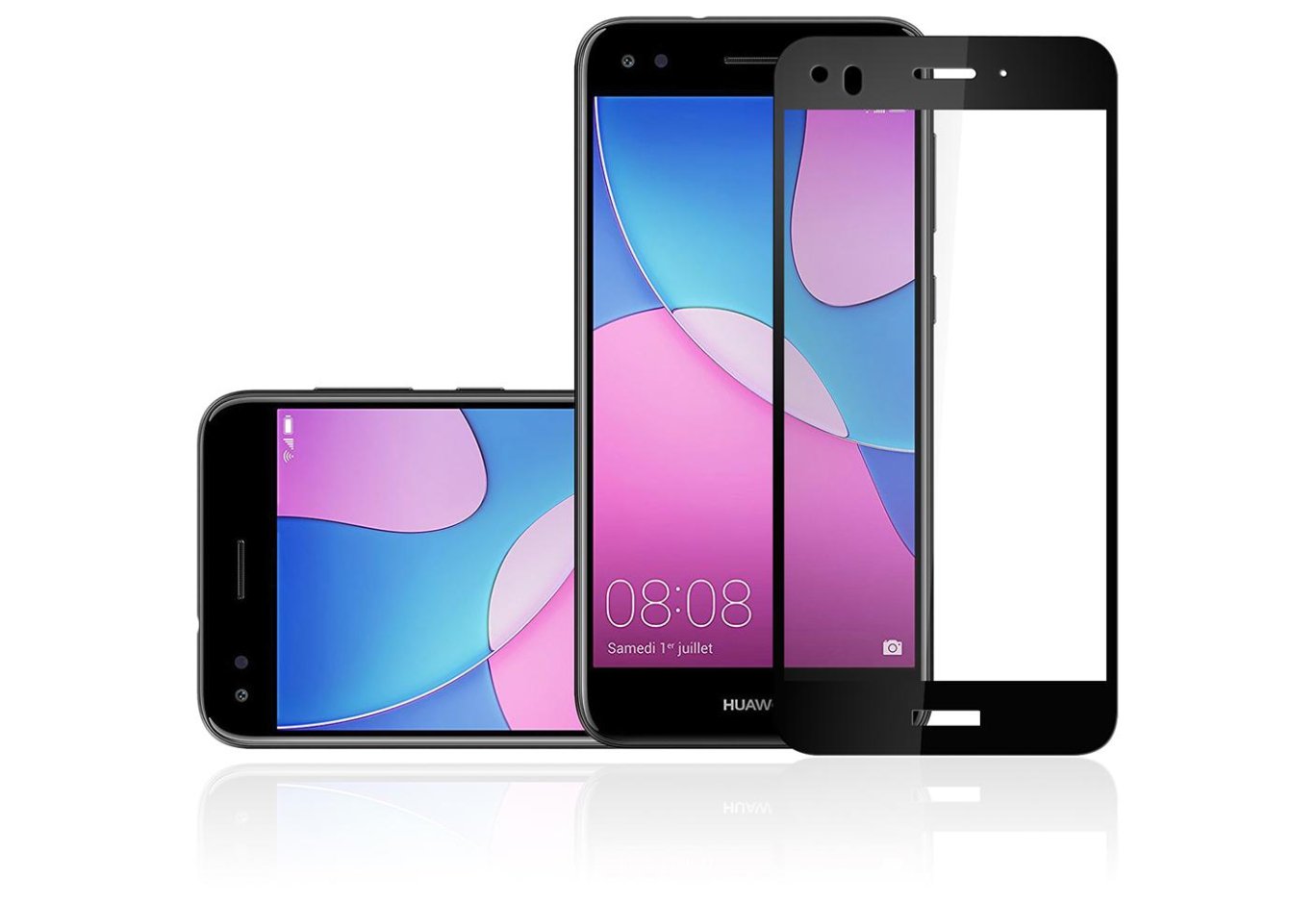 Скло захисне Vinga для Huawei Y6 Pro 2017 (Black) (VTPGS-Y6P2017)