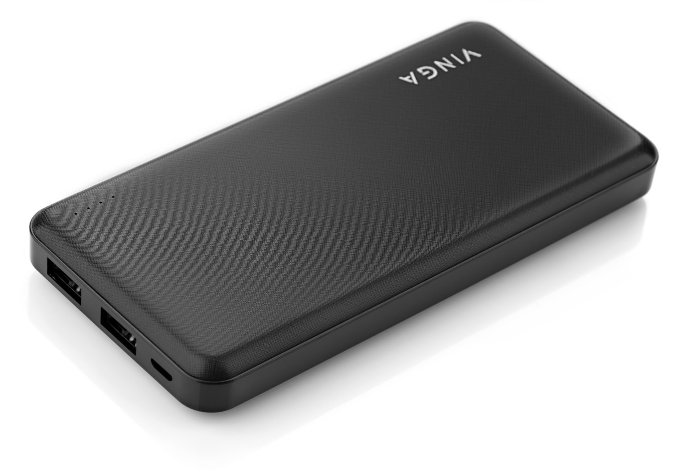 Батарея універсальна Vinga 10000 mAh  black (BTPB1910BK)