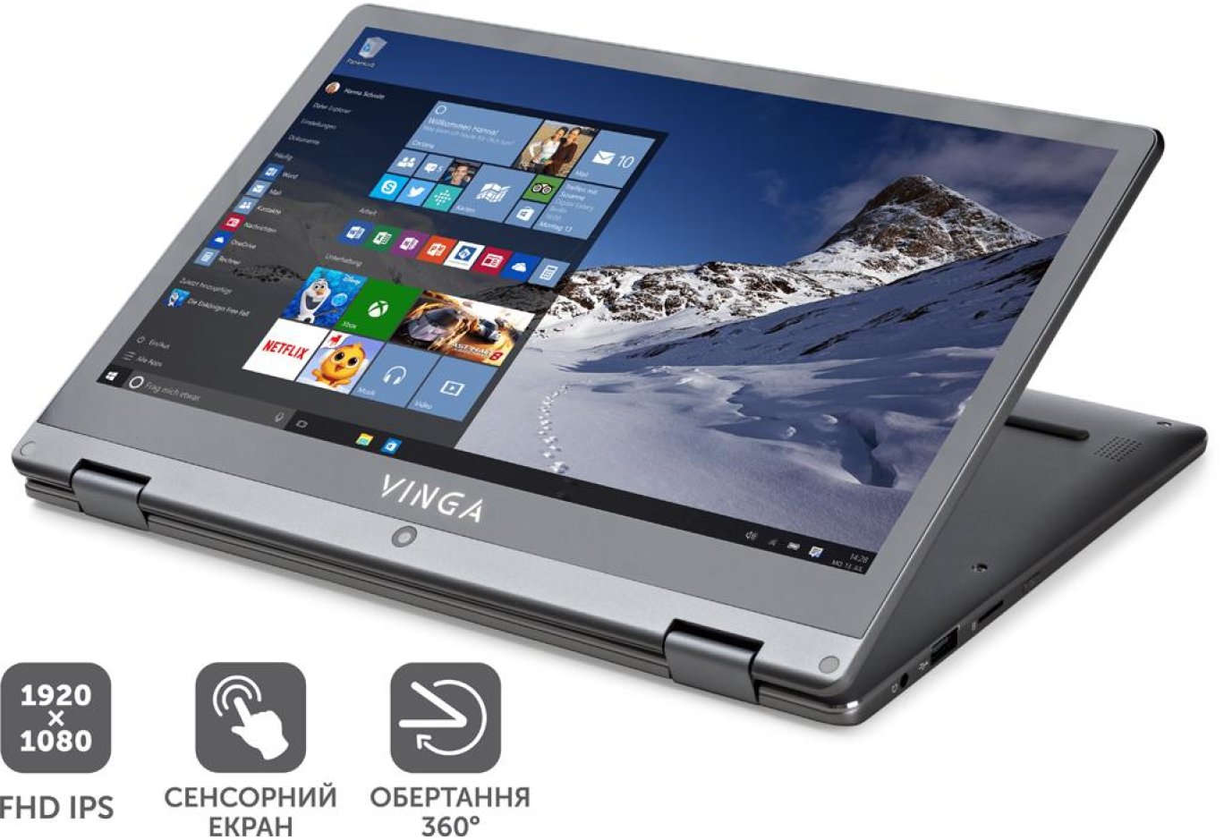 Laptop Vinga Twizzle J116 (J116-P50464G)