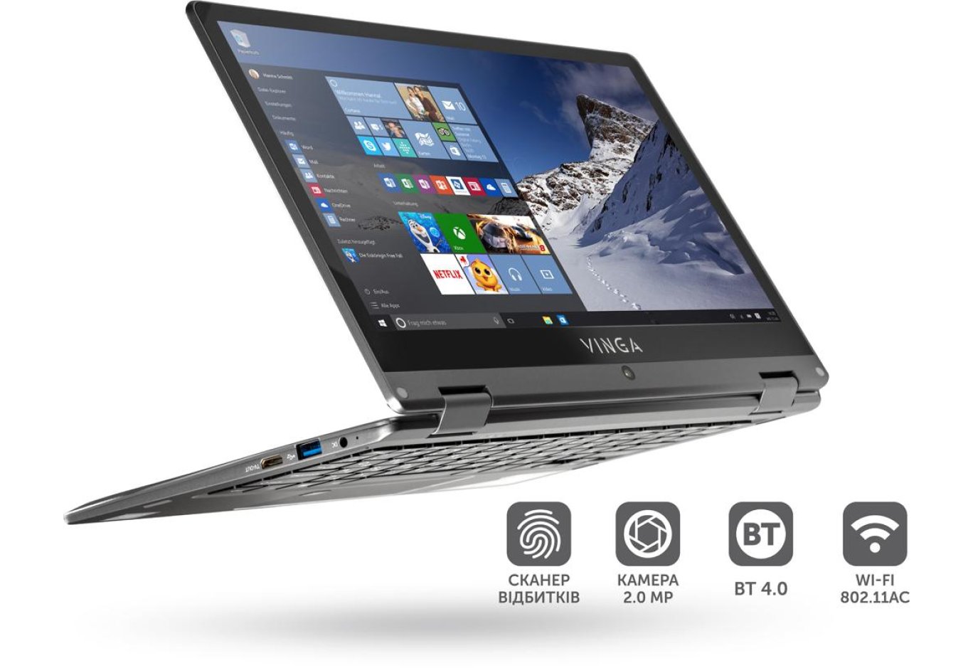 Laptop Vinga Twizzle J116 (J116-P50464G)