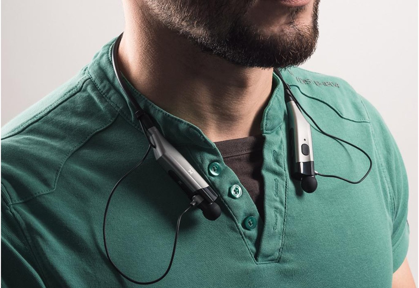 Навушники Vinga EBT055 Black-Grey Bluetooth (EBT055BG)