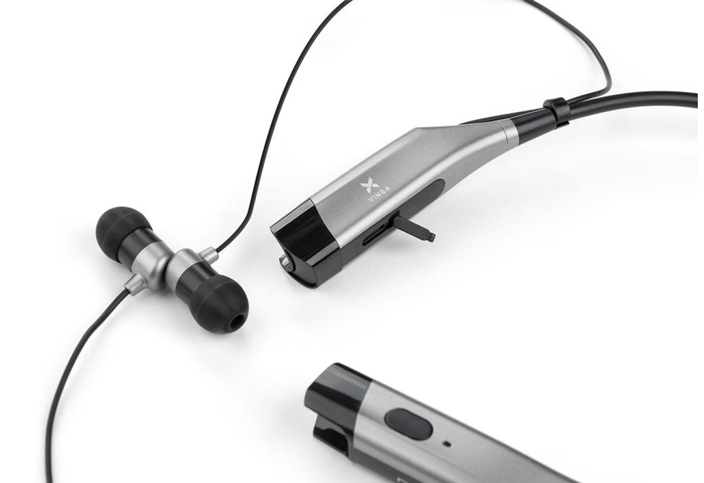 Навушники Vinga EBT055 Black-Grey Bluetooth (EBT055BG)