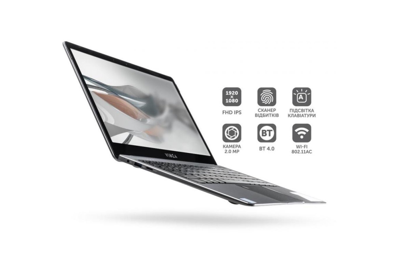 Ноутбук Vinga Iron S140 (S140-P508256GHD)